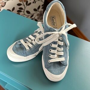 Women’s Keds Denim Blue Canvas Sneakers